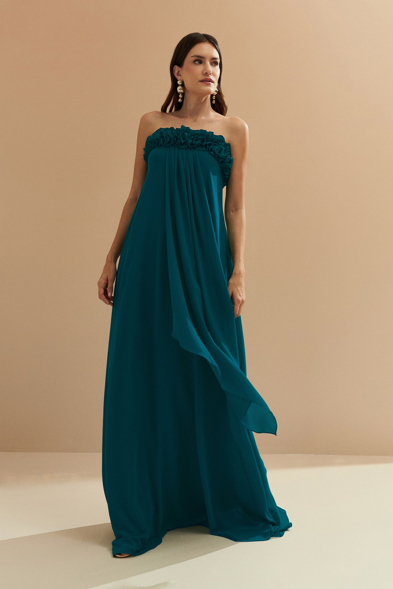 Vestido_Longo_sem_Alca_em_Chif
