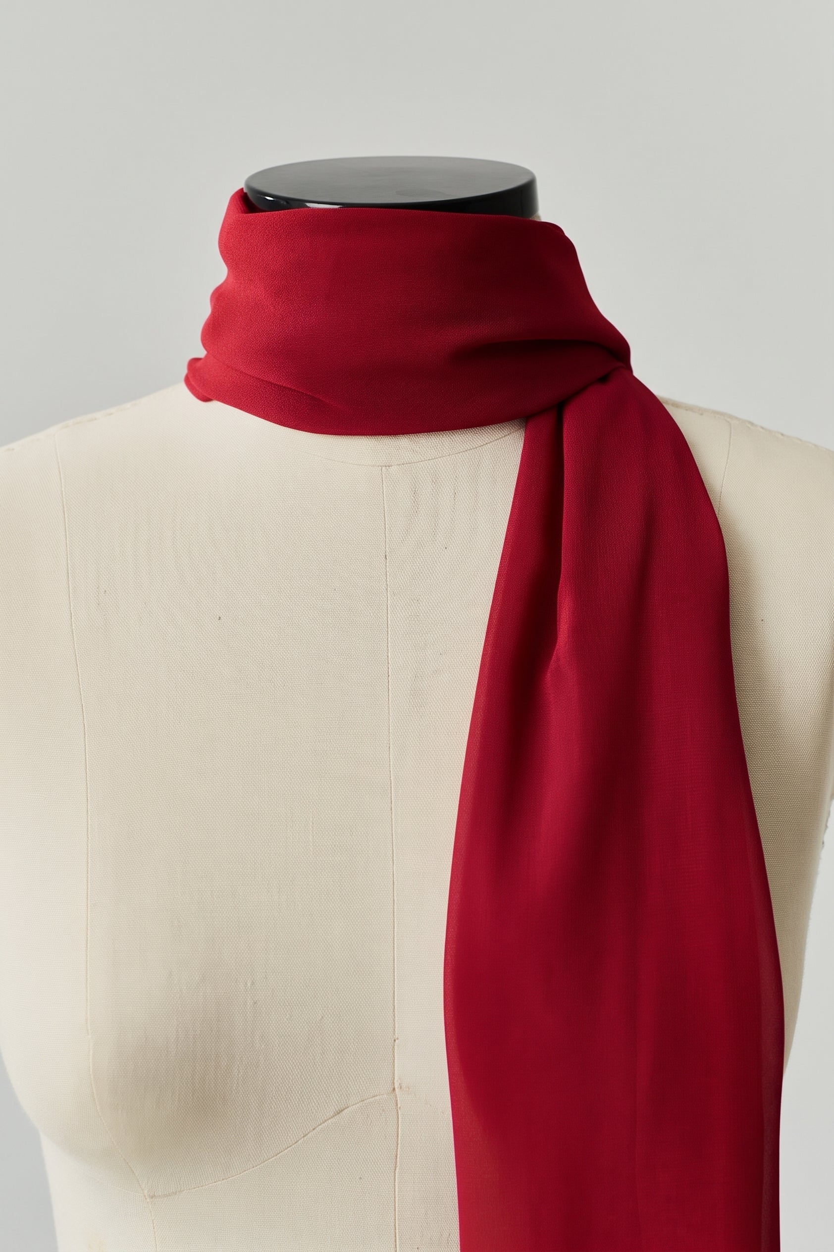 Echarpe Retângulo Vermelho