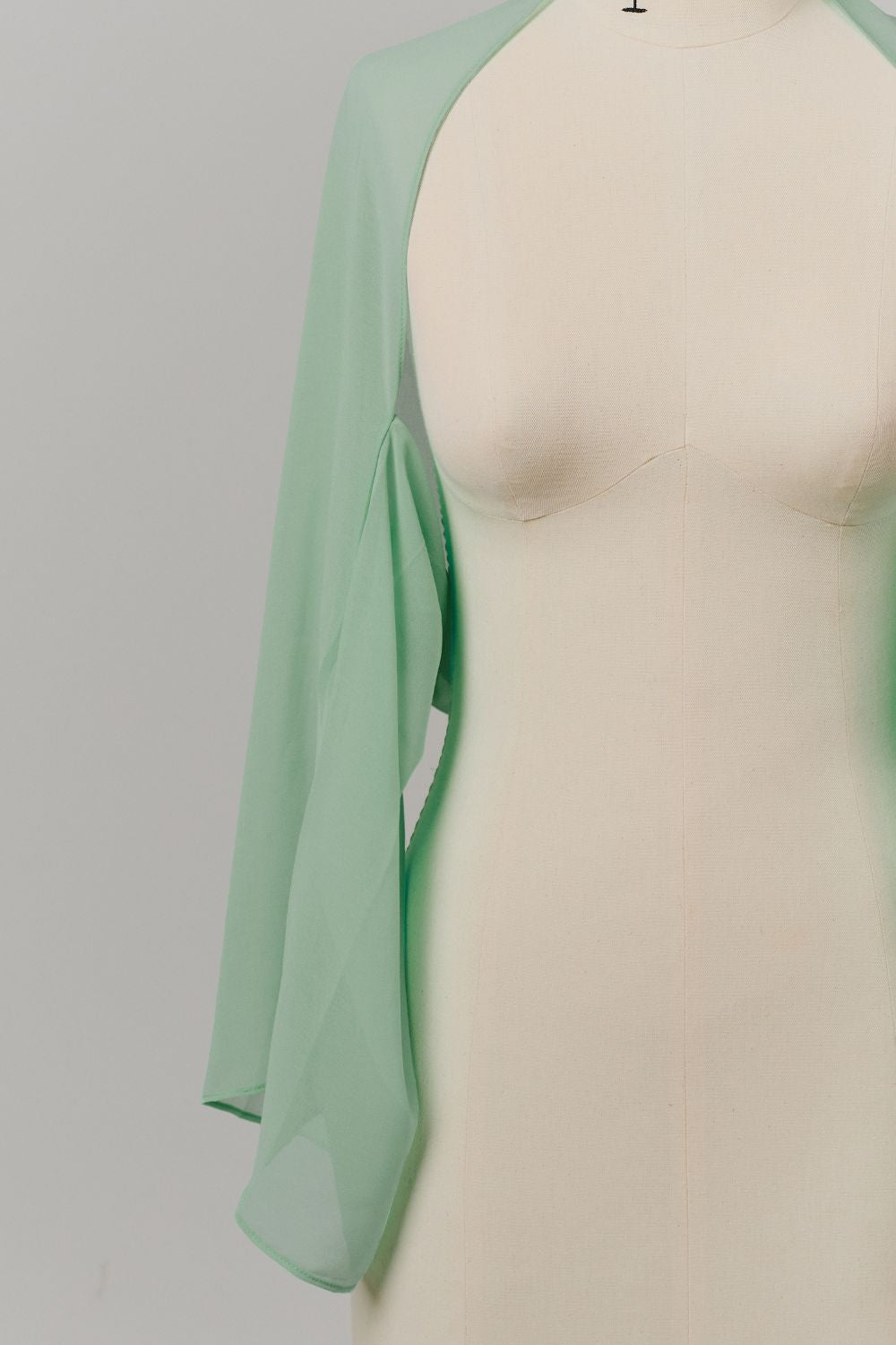 Echarpe Casaco Verde Menta