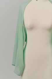Echarpe Casaco Verde Menta