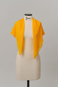 Echarpe Quadrada Amarelo Manga