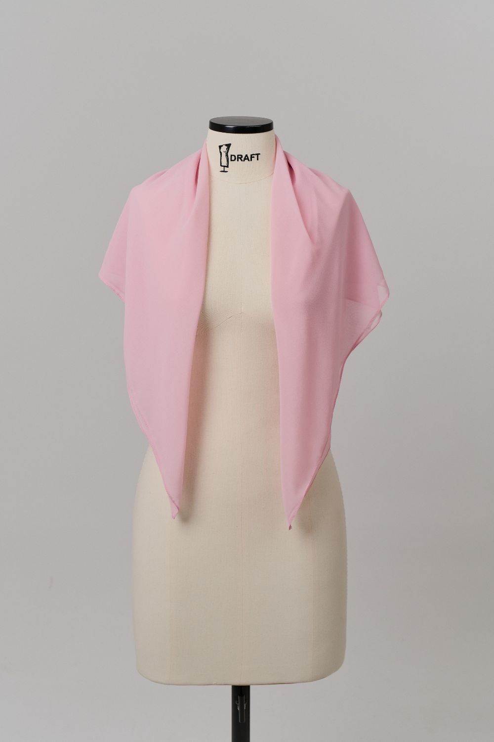 Echarpe Quadrada Rosa