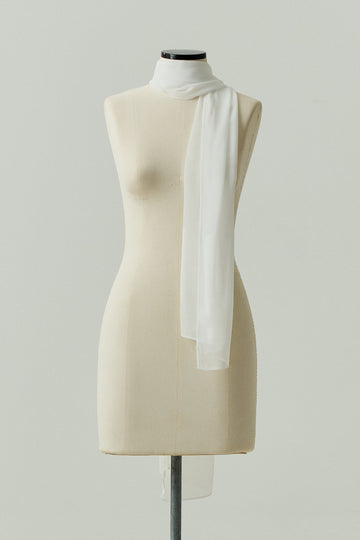 Echarpe Retângulo Off White