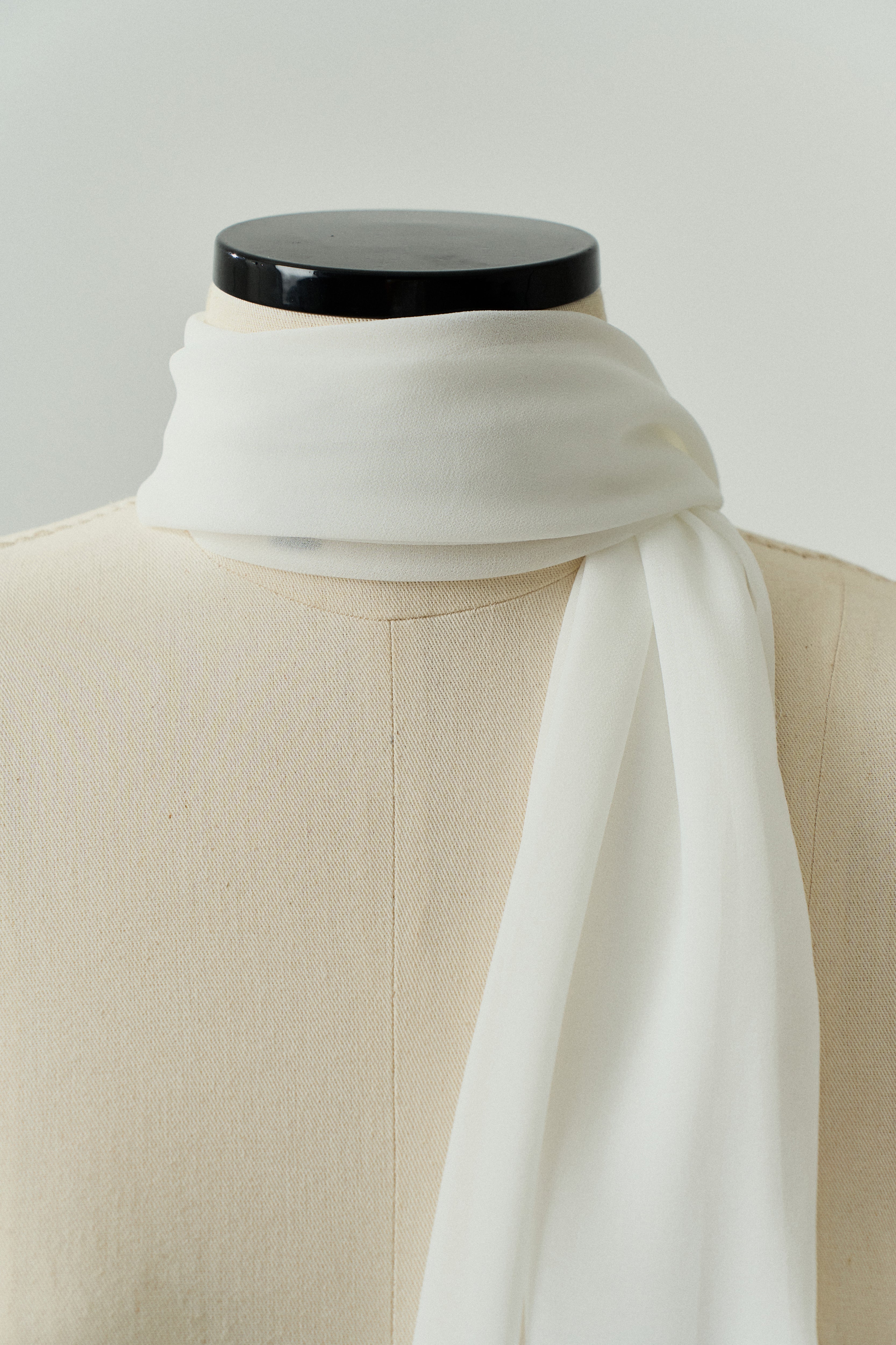 Echarpe Retângulo Off White